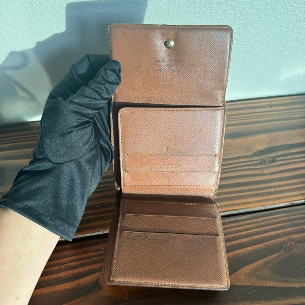 Louis Vuitton Elise Canvas Tri Fold Wallet - Picture 6 of 14